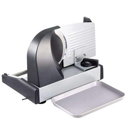 ODDTOOLS 7.5" Meat Slicer 200W Electric Deli Slicer for Meat Veggie Bread