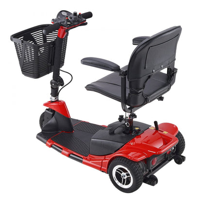 ODDTOOLS 3 Wheel Folding Mobility Scooter for Adults & Seniors, Heavy-Duty Electric Powered Mobility Scooter & 12 Mile Long Range, All Terrain Travel Wheelchair with 9° Climbing Capacity, 265lb Capacity