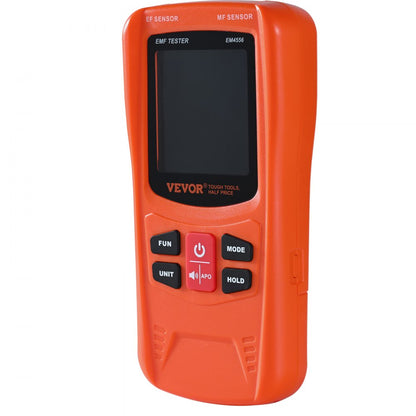 ODDTOOLS 3-in-1 EMF Meter, 5Hz-6GHz, Handheld Rechargeable Electromagnetic Field Radiation Detector, Digital LCD EMF Tester for EF MF RF Home Inspections Outdoor Ghost Hunting 5G Cell Tower Temperature