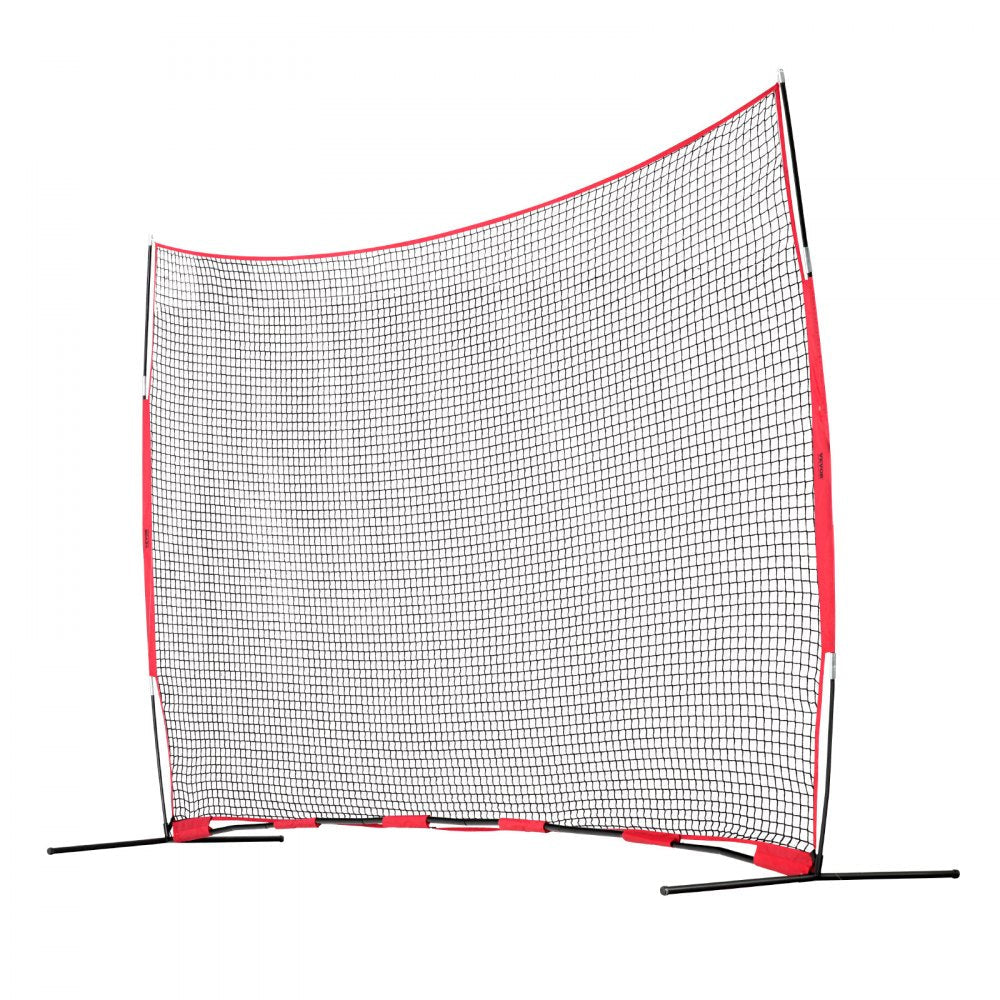 ODDTOOLS Barricade Backstop Net, 16x10 ft Ball Sports Barrier Netting, Portable Practice Equipment with Carry Bag, Protection Screen for Baseball Softball Lacrosse Soccer Hockey Training, for Backyard