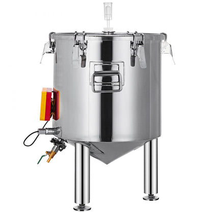 ODDTOOLS 14 Gallon Stainless Steel Brew Fermenter Home Brewing Brew Bucket Fermenter With conical base Brewing Equipment