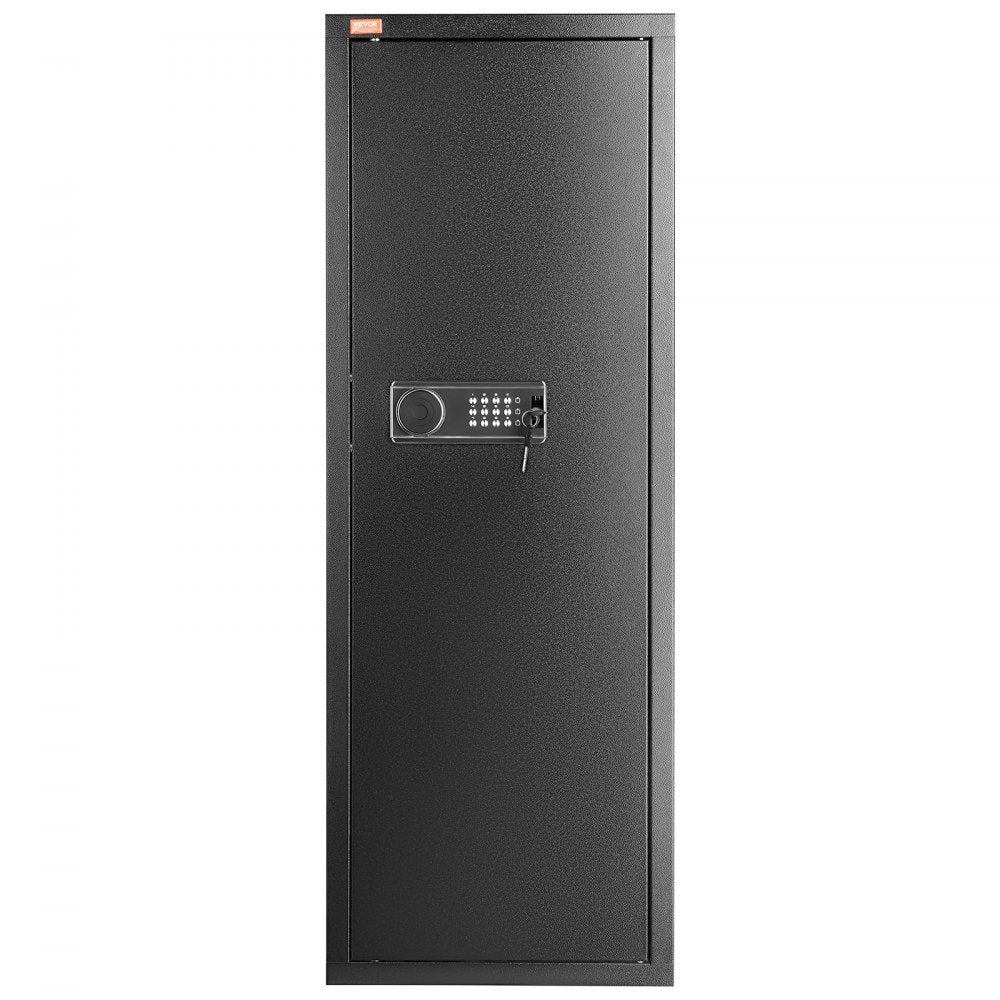 ODDTOOLS 6-8 Rifles Gun Safe, Rifle Safe with Lock & Digital Keypad, Quick Access Tall Gun Storage Cabinet with Removable Shelf, Rifle Cabinet for Home Rifle and Shotguns