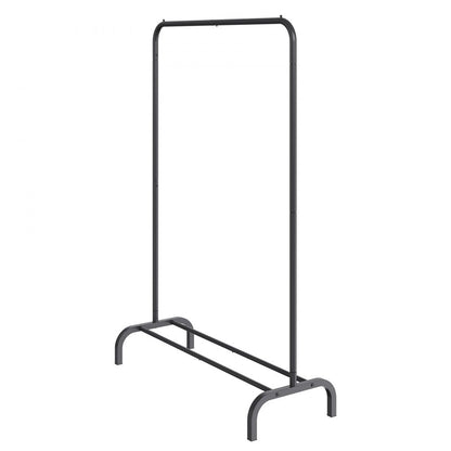 ODDTOOLS Clothes Rack, Heavy Duty Clothing Garment Rack with Hanging Rod and Bottom Storage Area, Clothing Rack for Bedroom Guest Room