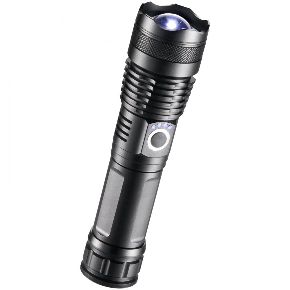 ODDTOOLS 10000 Lumen High Lumens Flashlight, 5 Lighting Modes Rechargeable