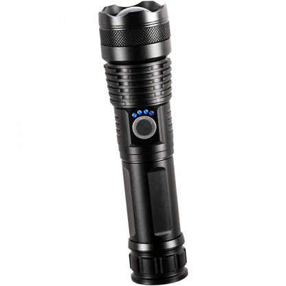 ODDTOOLS 10000 Lumen High Lumens Flashlight, 5 Lighting Modes Rechargeable