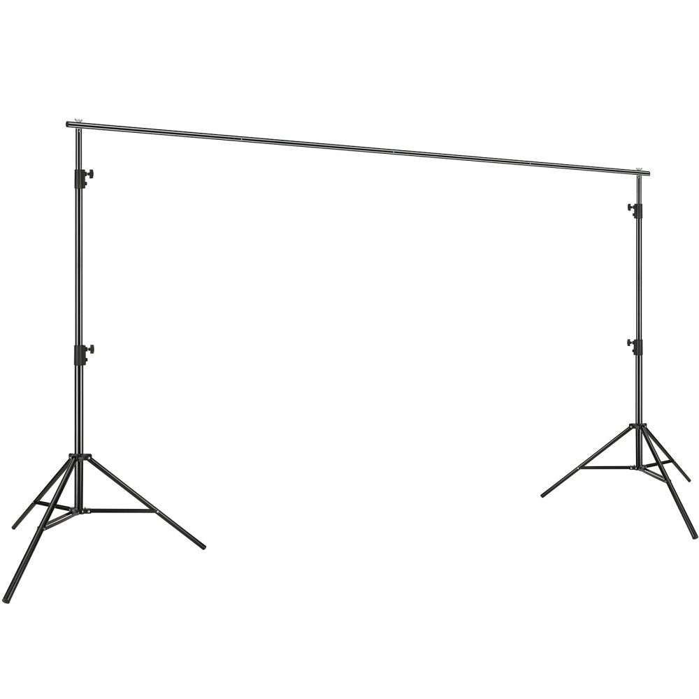 ODDTOOLS 12 x 10 ft Heavy Duty Backdrop Stand, Height Adjustable Photography Backdrop Stand, Background Support System with 6 Clamps and A Carry Bag, for Party, Wedding, Display, Photo