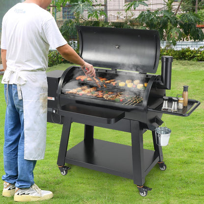 ODDTOOLS 62" Heavy Duty Charcoal Grill BBQ Portable Grill with Cart Outdoor Cooking