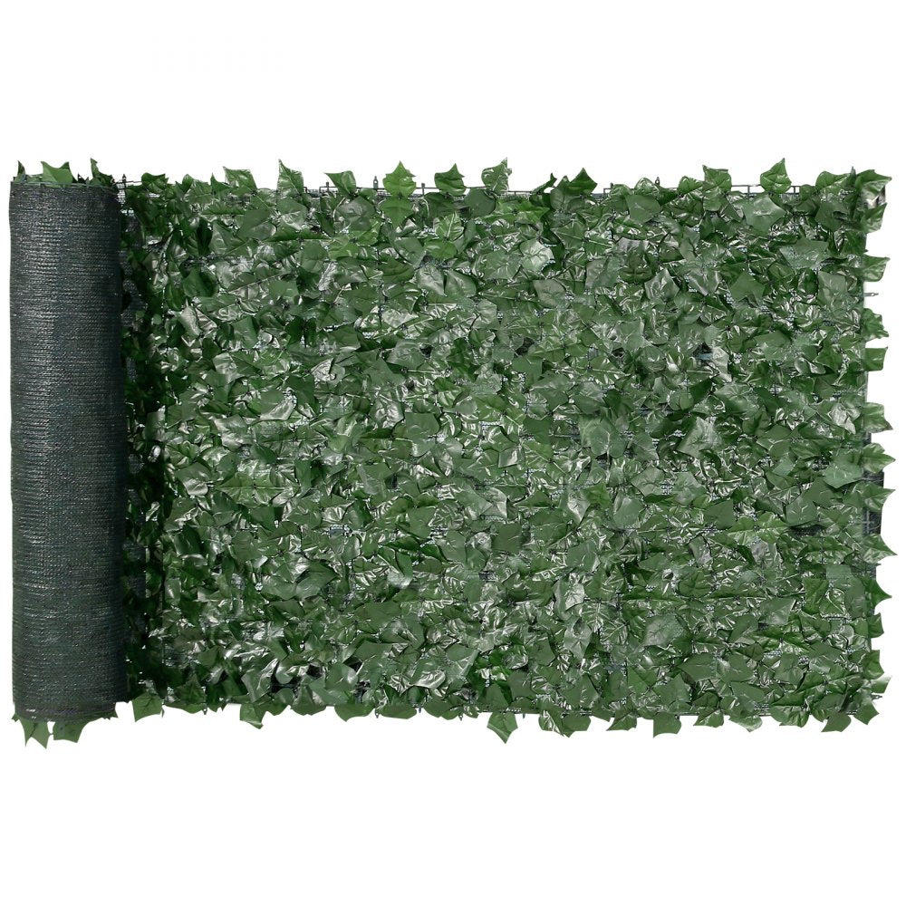 ODDTOOLS 39"x98" Artificial Faux Ivy Leaf Privacy Fence Screen with Mesh Cloth Backing