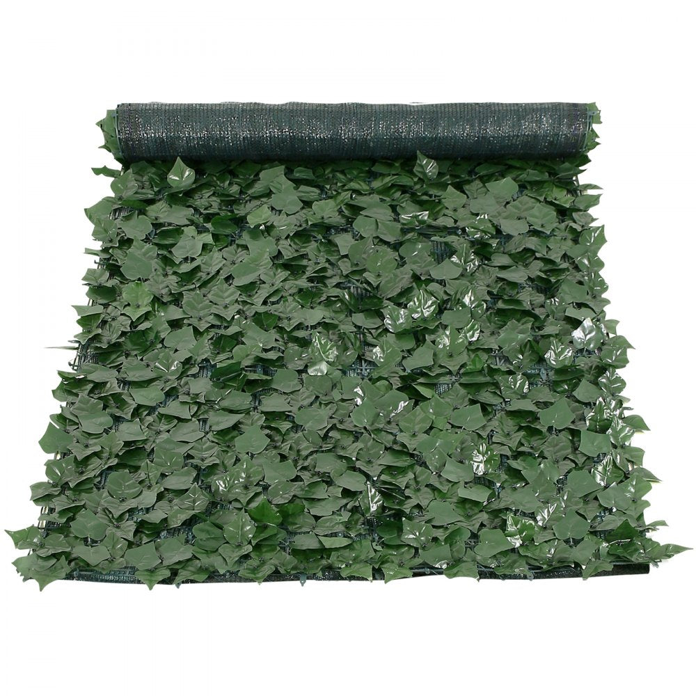 ODDTOOLS 39"x98" Artificial Faux Ivy Leaf Privacy Fence Screen with Mesh Cloth Backing