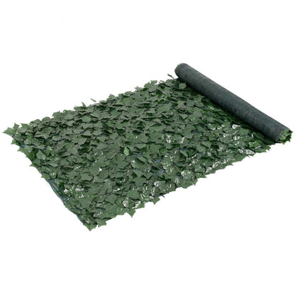 ODDTOOLS 39"x98" Artificial Faux Ivy Leaf Privacy Fence Screen with Mesh Cloth Backing