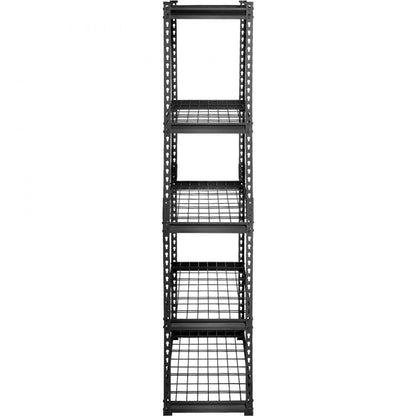 ODDTOOLS Storage Shelving Unit, 5-Tier Adjustable, 2000 lbs Capacity, Heavy Duty Garage Shelves Metal Organizer Wire Rack, Black, 36" L x 16" W x 72" H for Kitchen Pantry Basement Bathroom Laundry Closet