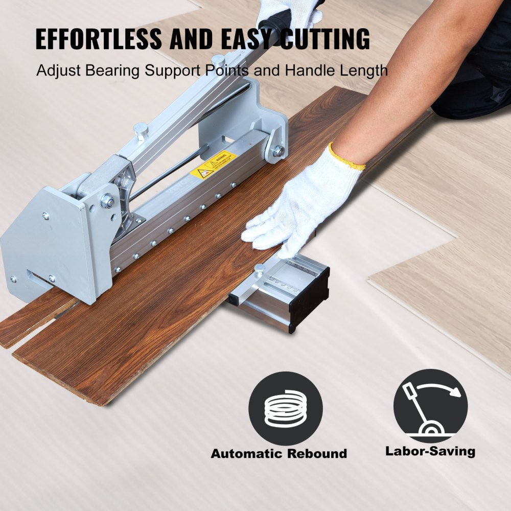 ODDTOOLS Floor Cutter 13 inch, Cuts Vinyl Plank, Laminate, Siding, 0.47in Cutting Depth Effortless And Easy Cutting, Vinyl Plank Cutter for LVP, WPC, SPC, LVT, VCT, PVC, and More