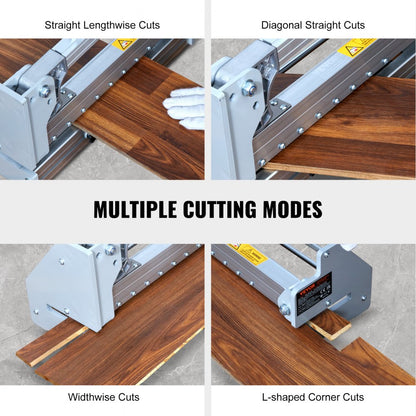 ODDTOOLS Floor Cutter 13 inch, Cuts Vinyl Plank, Laminate, Siding, 0.47in Cutting Depth Effortless And Easy Cutting, Vinyl Plank Cutter for LVP, WPC, SPC, LVT, VCT, PVC, and More