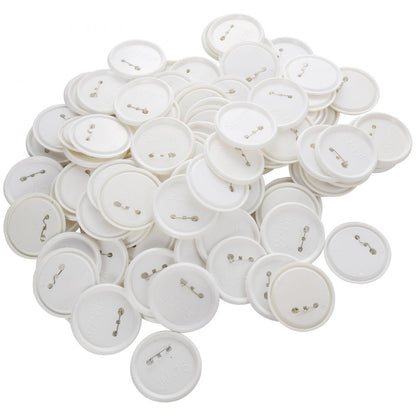 ODDTOOLS 3" 75mm Button Badge Parts Supplies for Button Maker Machine 200 Sets