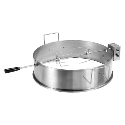 ODDTOOLS BBQ Rotisserie Ring Kit for 22" Kettle Charcoal Grills Stainless Steel