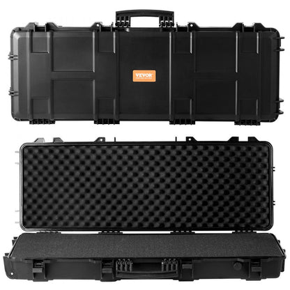 ODDTOOLS Tactical Range Case, Outdoor Tactical Hard Case with 3 Layers Fully-protective Foams, 42 inch lockable Hard Tactical Range Case with Wheels, IP67 Waterproof & Crushproof