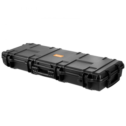 ODDTOOLS Tactical Range Case, Outdoor Tactical Hard Case with 3 Layers Fully-protective Foams, 42 inch lockable Hard Tactical Range Case with Wheels, IP67 Waterproof & Crushproof