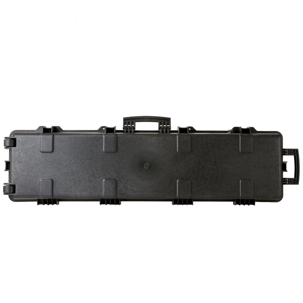 ODDTOOLS Tactical Range Case, Outdoor Tactical Hard Case with 3 Layers Fully-protective Foams, 50 inch lockable Hard Tactical Range Case with Wheels, IP67 Waterproof & Crushproof