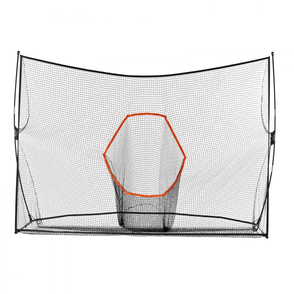 ODDTOOLS 10.8x7ft Golf Practice Hitting Net Indoor Personal Driving Range Training