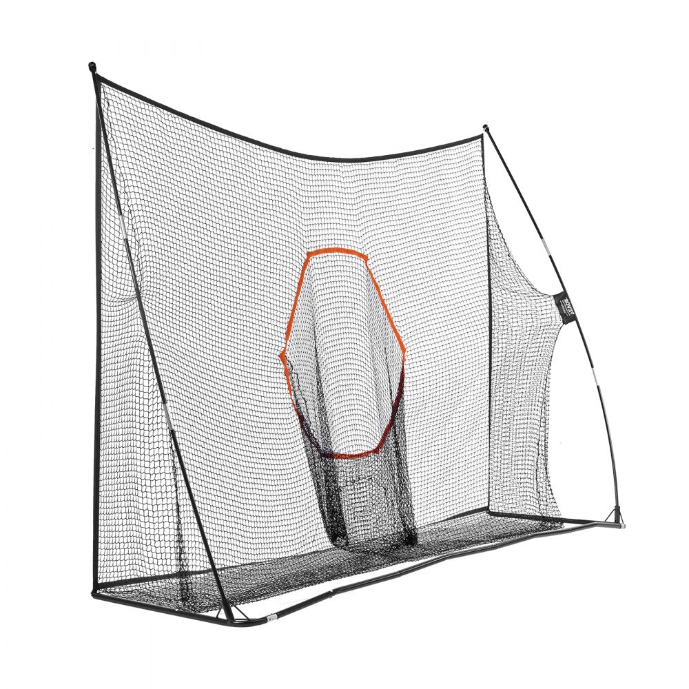 ODDTOOLS 10.8x7ft Golf Practice Hitting Net Indoor Personal Driving Range Training