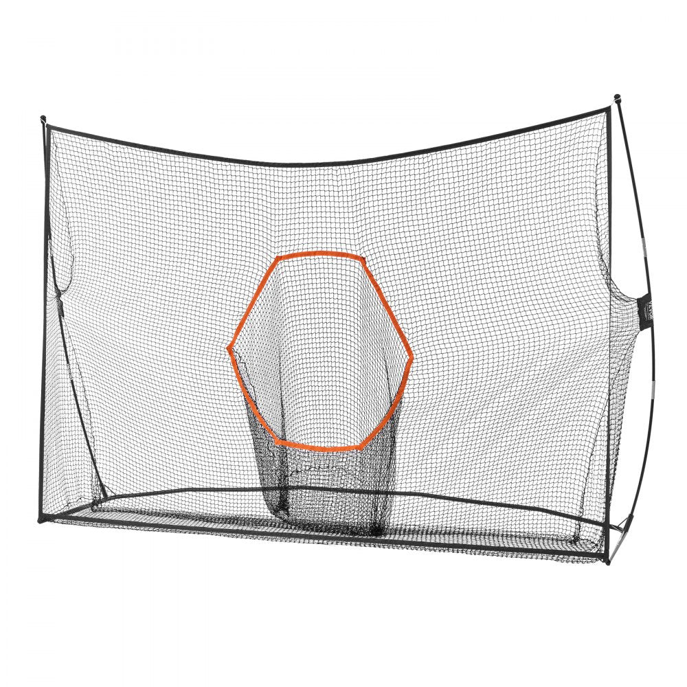 ODDTOOLS 10.8x7ft Golf Practice Hitting Net Indoor Personal Driving Range Training