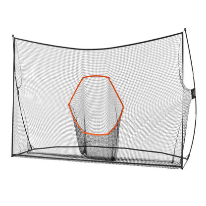 ODDTOOLS 10.8x7ft Golf Practice Hitting Net Indoor Personal Driving Range Training