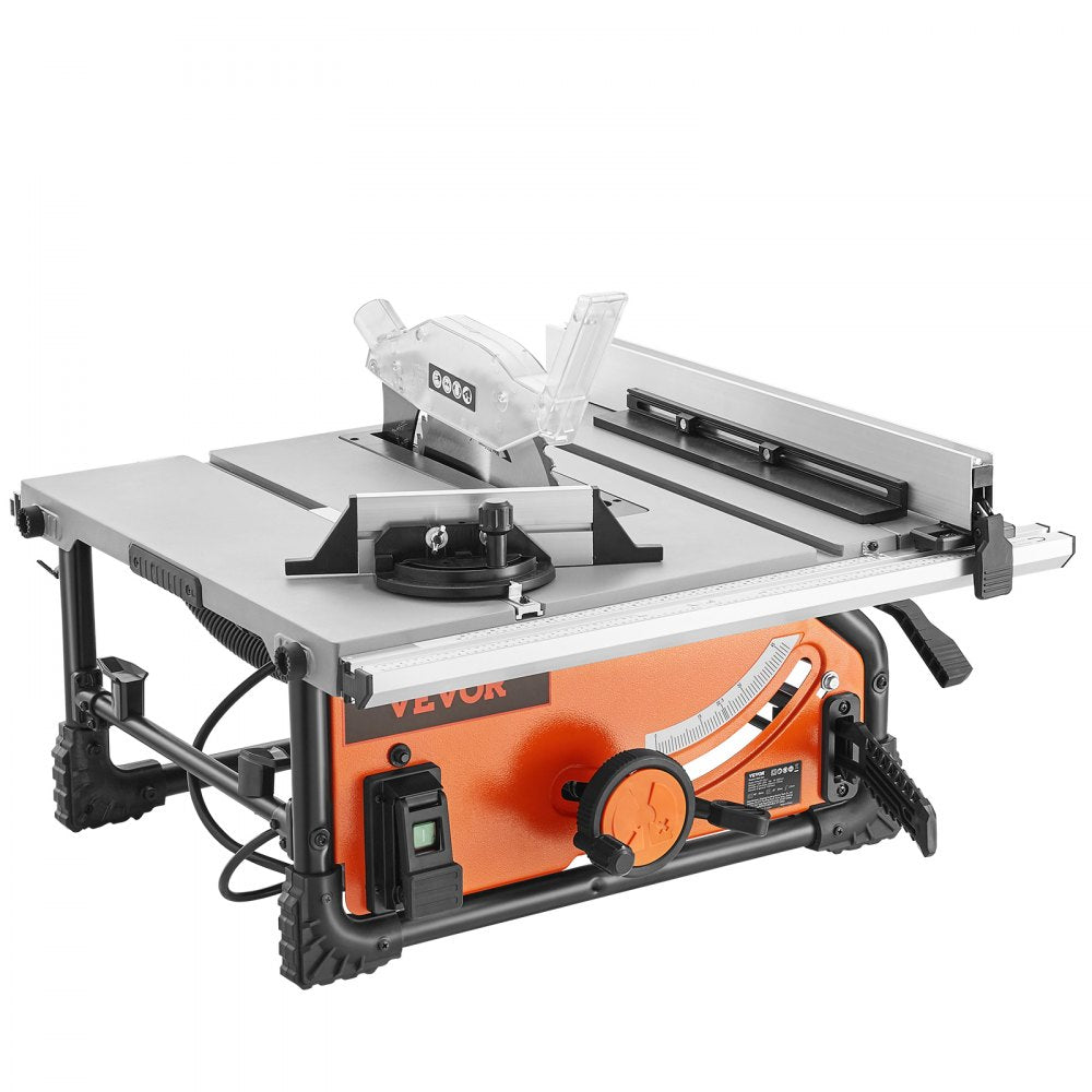 ODDTOOLS 10" Table Saw Electric Cutting Machine 4500RPM 25-in Rip Capacity Woodwork