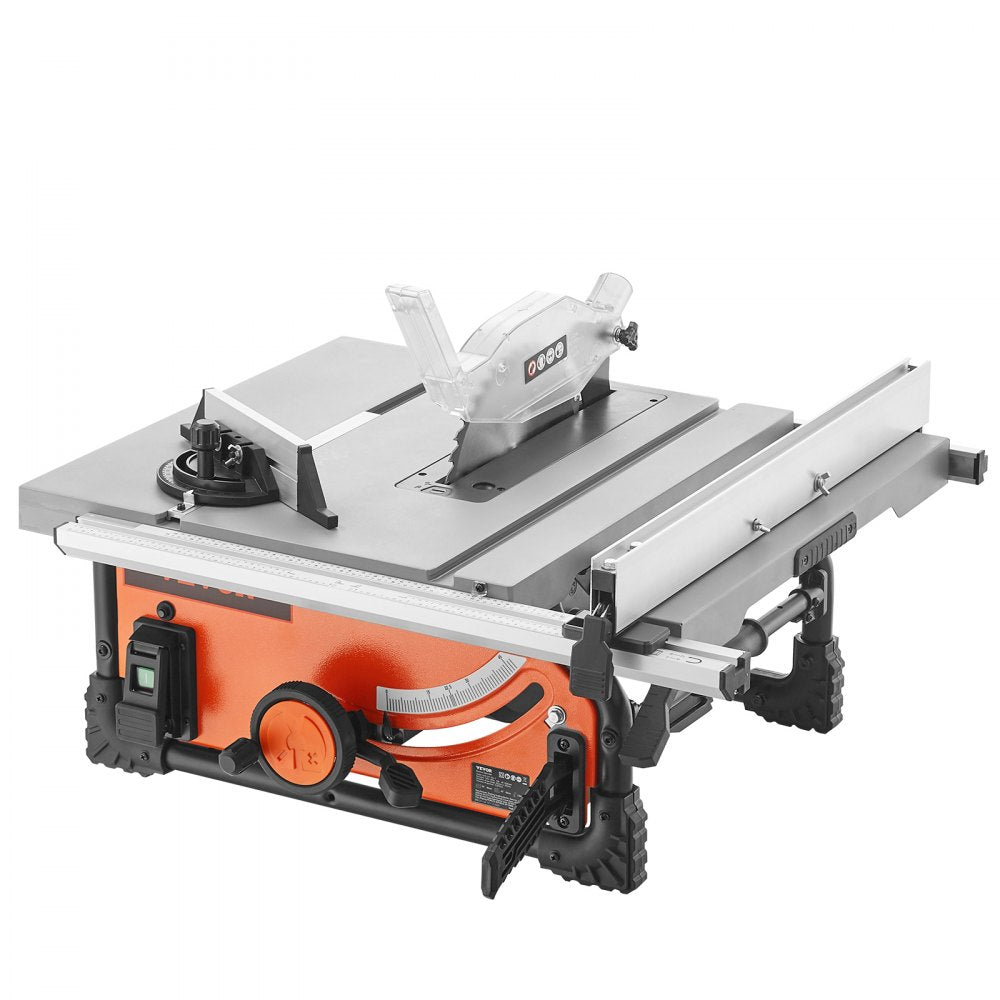 ODDTOOLS 10" Table Saw Electric Cutting Machine 4500RPM 25-in Rip Capacity Woodwork