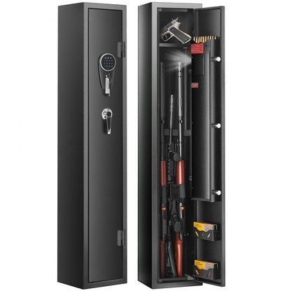 ODDTOOLS 3 Gun Safe, Gun Security Cabinet with Lock & Digital Keypad, Quick Access Gun Storage Cabinet with Removable Shelf, Pistol Rack, Gun Cabinet for Home Long Gun and Pistols