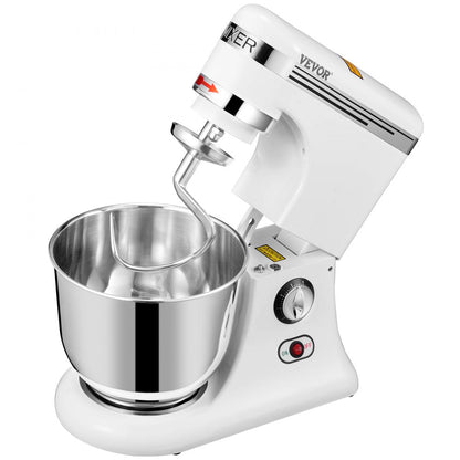 ODDTOOLS 600W Stand Mixer 11-Speed Tilt-Head Dough Mixer 7.4 Qt Bowl 3 Attachments