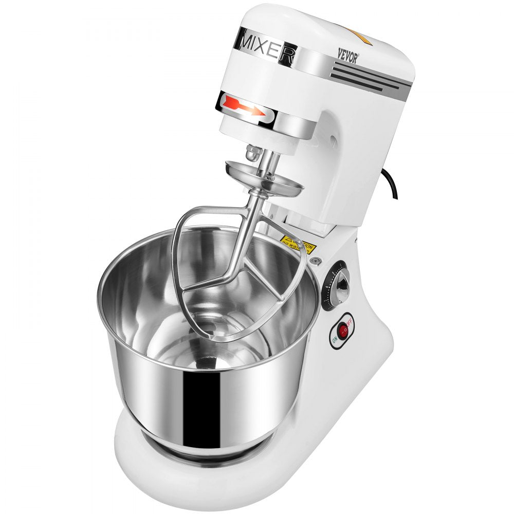 ODDTOOLS 600W Stand Mixer 11-Speed Tilt-Head Dough Mixer 7.4 Qt Bowl 3 Attachments