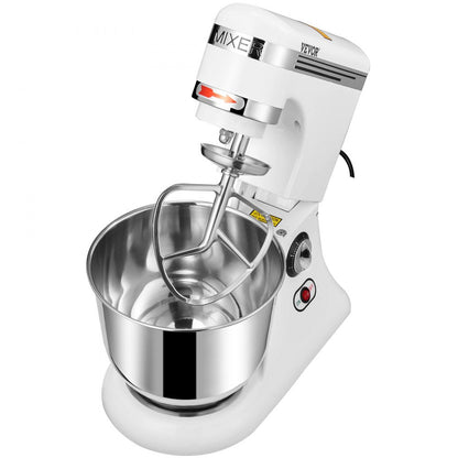 ODDTOOLS 600W Stand Mixer 11-Speed Tilt-Head Dough Mixer 7.4 Qt Bowl 3 Attachments