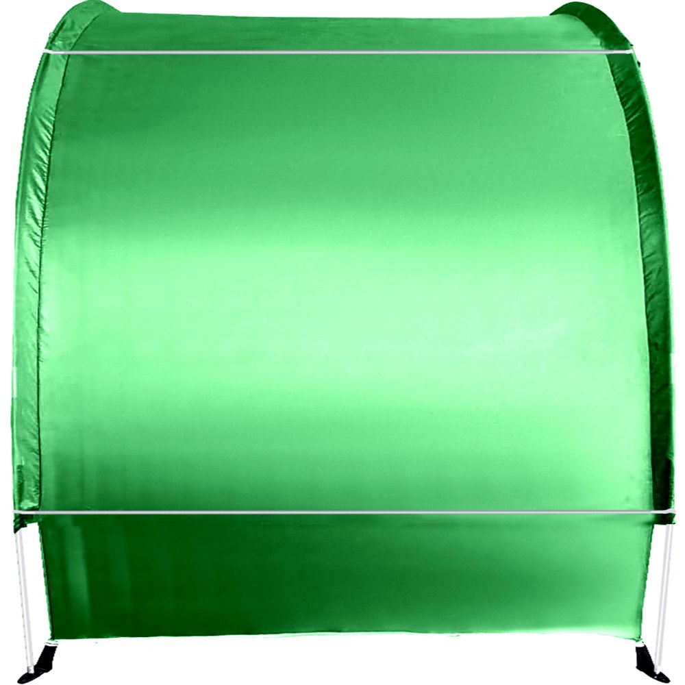 ODDTOOLS Bike Cover Storage Tent, 420D Oxford Fabric Portable for 4 Bikes, Outdoor Waterproof Anti-Dust Bicycle Storage Shed, Heavy Duty for Bikes, Lawn Mower, and Garden Tools, w/ Carry Bag, Green